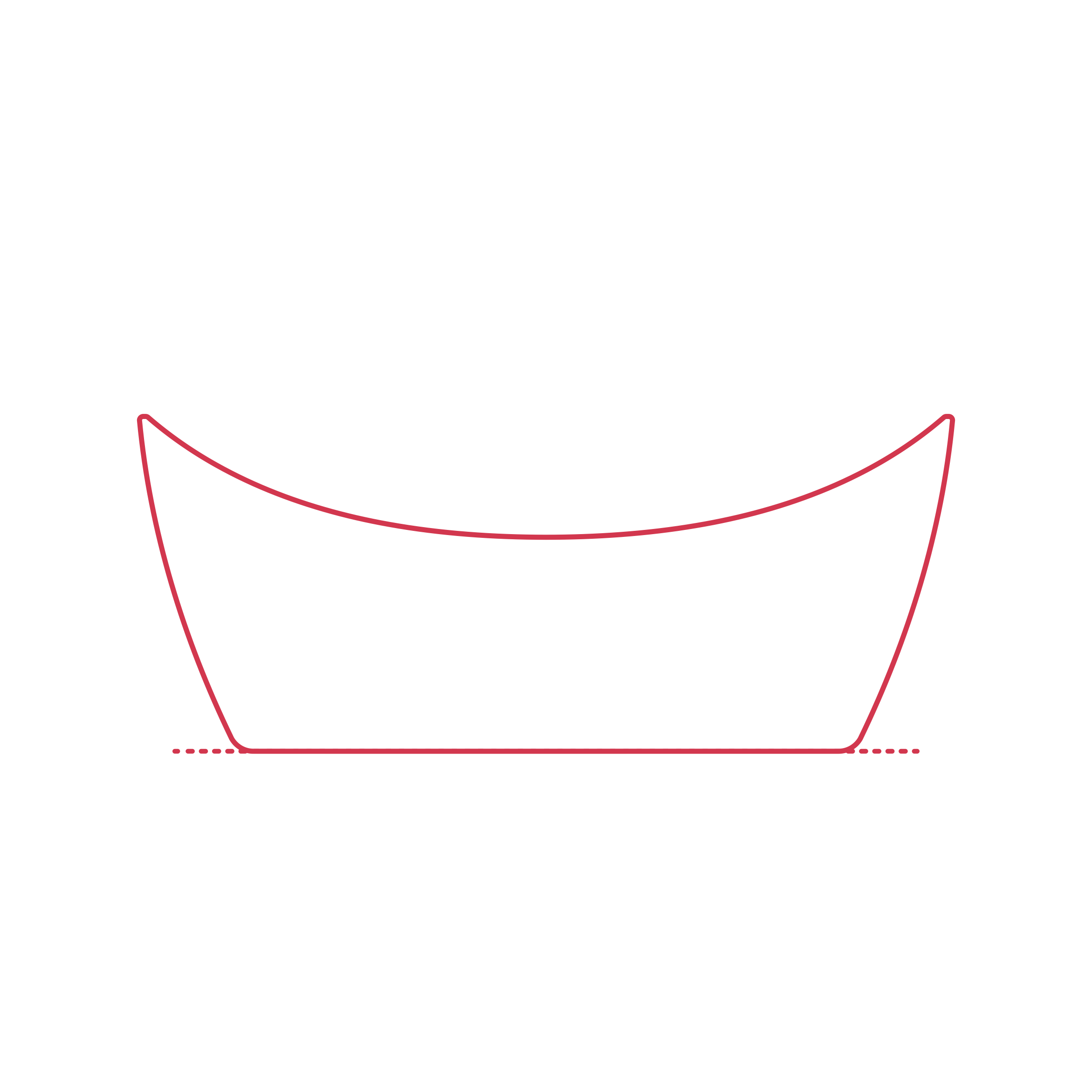 Objects Serving Bowls Ikea Skyn Serving Bowl 12 Inch Outline Drawing Svg Vector Free Vectors